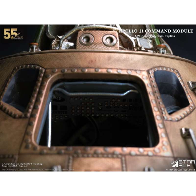 SPOTT-GR Apollo 11 - Ρέπλικα (Αναλογία 1/20) Command Module (DX) Μεγέθους 20cm