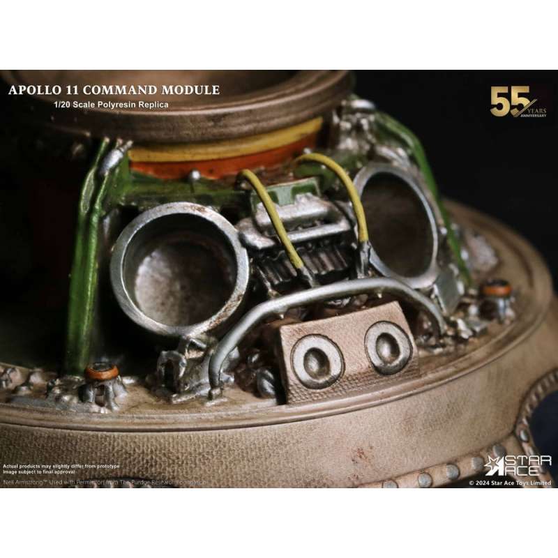 SPOTT-GR Apollo 11 - Ρέπλικα (Αναλογία 1/20) Command Module (DX) Μεγέθους 20cm