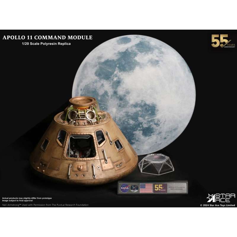 SPOTT-GR Apollo 11 - Ρέπλικα (Αναλογία 1/20) Command Module (DX) Μεγέθους 20cm