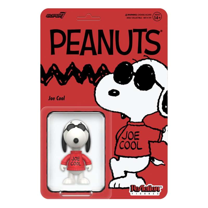 SPOTT-GR Peanuts ReAction Action Figure Wave 8 Joe Cool 9 cm
