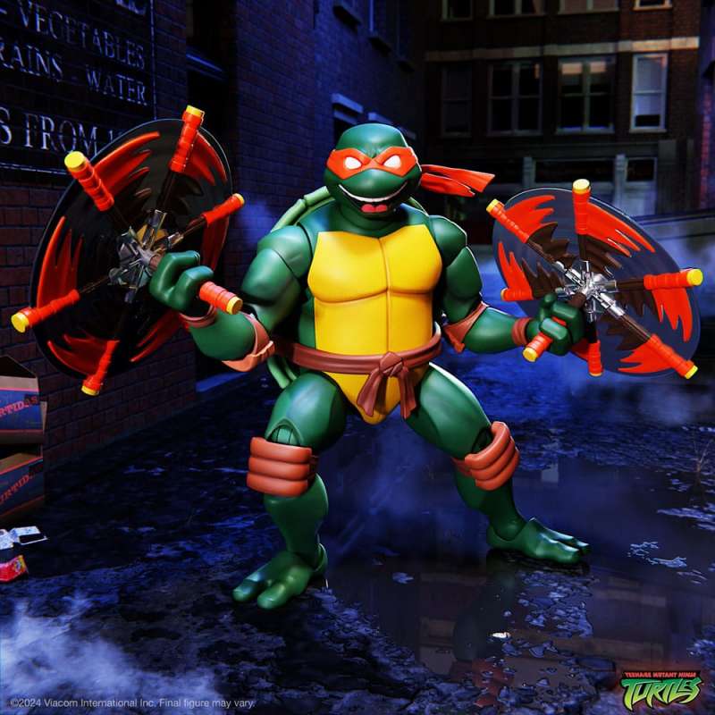 SPOTT-GR Teenage Mutant Ninja Turtles Ultimates Action Figure Wave 12 Michelangelo 18 cm