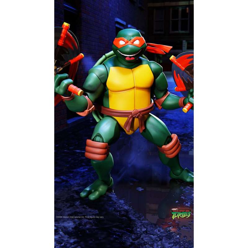 SPOTT-GR Teenage Mutant Ninja Turtles Ultimates Action Figure Wave 12 Michelangelo 18 cm