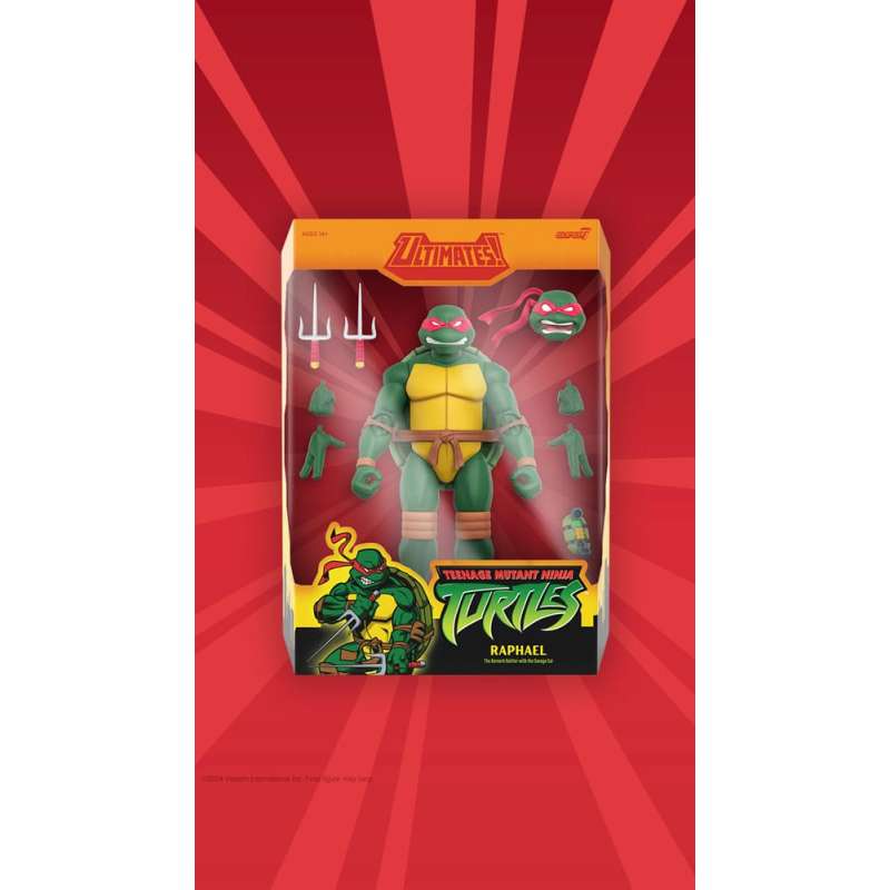 SPOTT-GR Teenage Mutant Ninja Turtles Ultimates Action Figure Wave 12 Raphael 18 cm