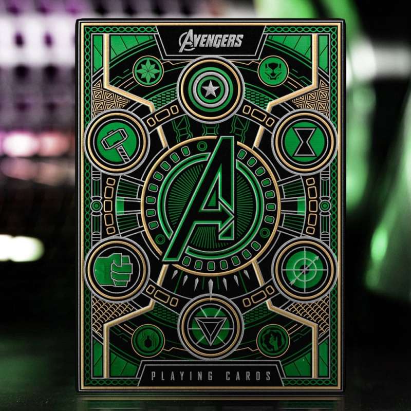 SPOTT-GR Avengers - Τράπουλα The Infinity Saga Green Version