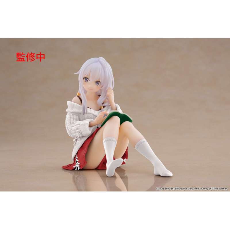 SPOTT-GR Wandering Witch: The Journey of Elaina - Φιγούρα PVC Desktop Cute Figure Elaina Casual Clothes Ver. Renewal με Ύψος 13cm