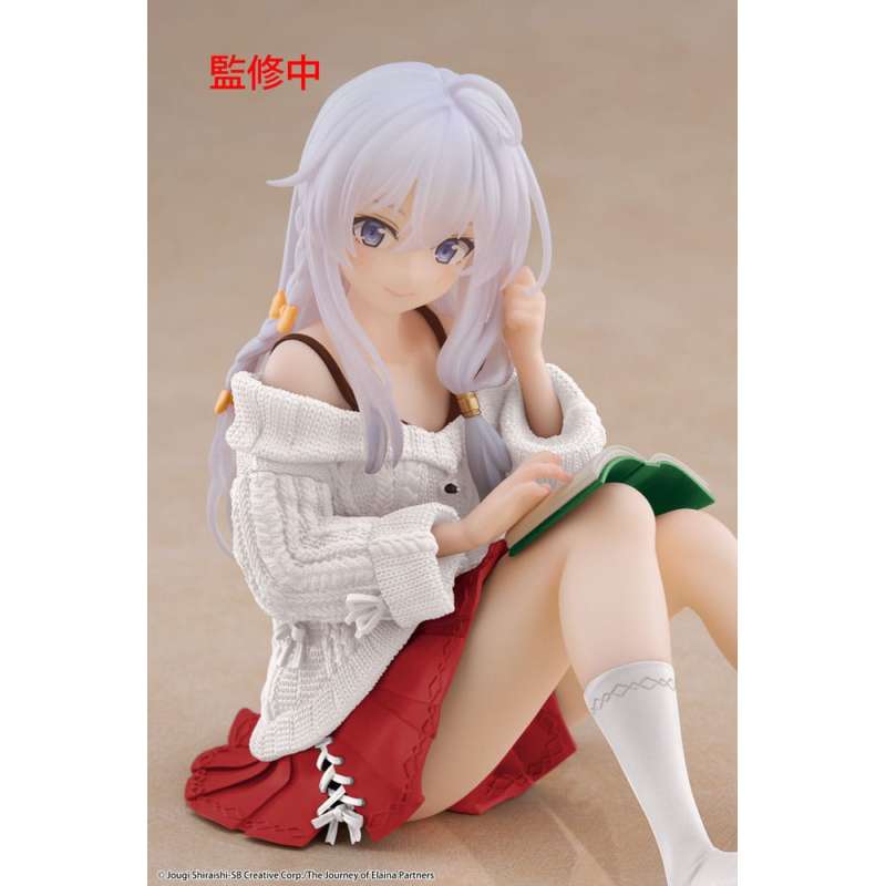 SPOTT-GR Wandering Witch: The Journey of Elaina - Φιγούρα PVC Desktop Cute Figure Elaina Casual Clothes Ver. Renewal με Ύψος 13cm