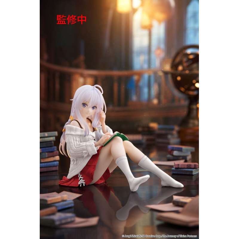 SPOTT-GR Wandering Witch: The Journey of Elaina - Φιγούρα PVC Desktop Cute Figure Elaina Casual Clothes Ver. Renewal με Ύψος 13cm