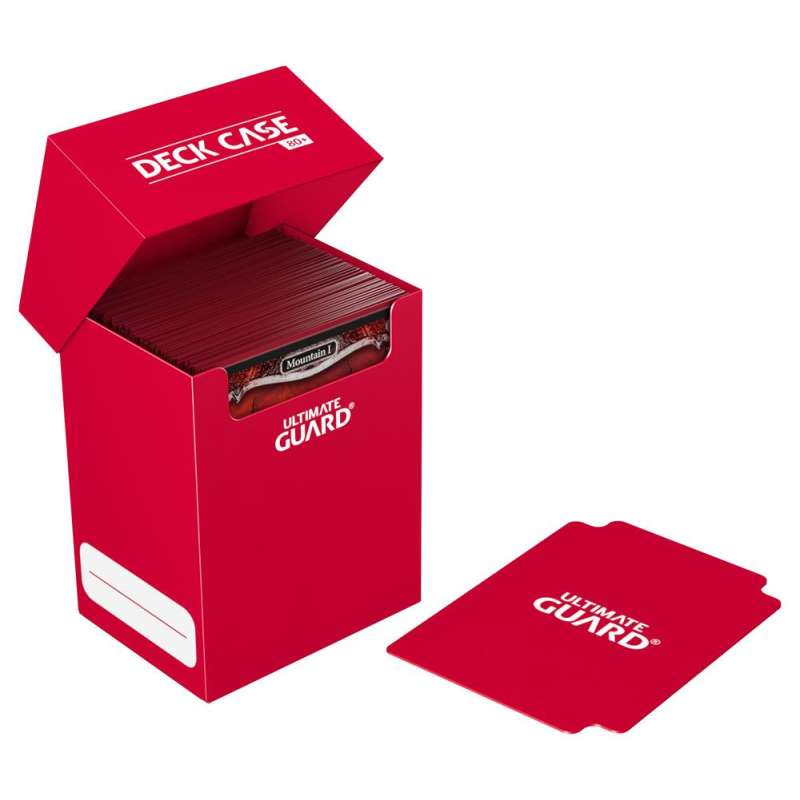 SPOTT-GR Ultimate Guard Deck Case 80+ - Red