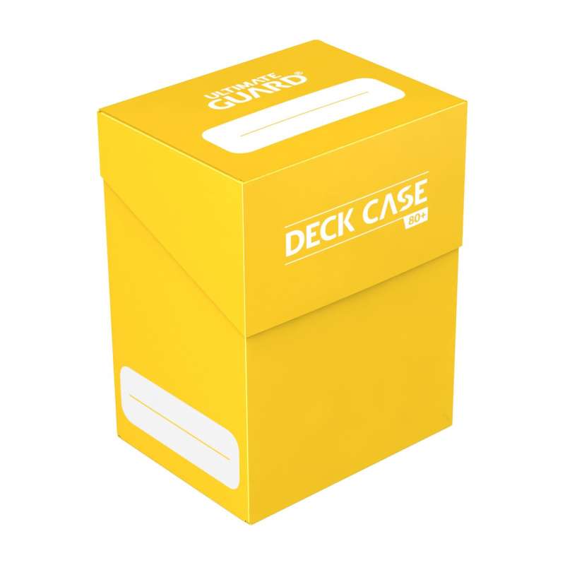 SPOTT-GR Ultimate Guard Deck Case 80+ - Yellow