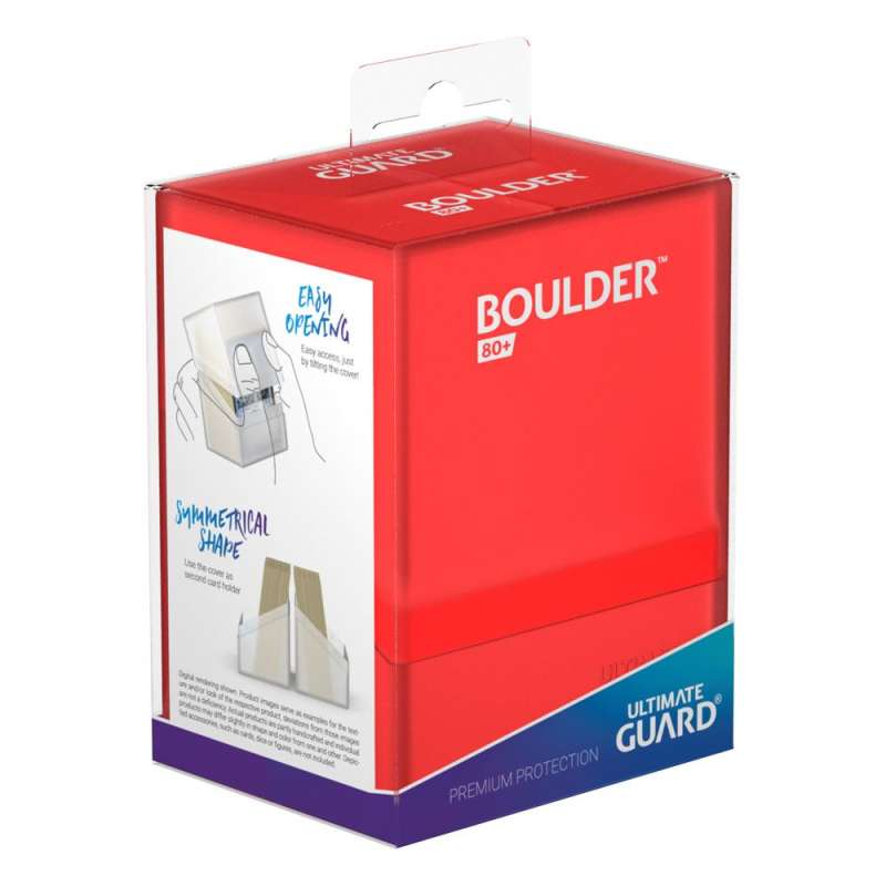 SPOTT-GR Ultimate Guard Boulder 80+ - Ruby