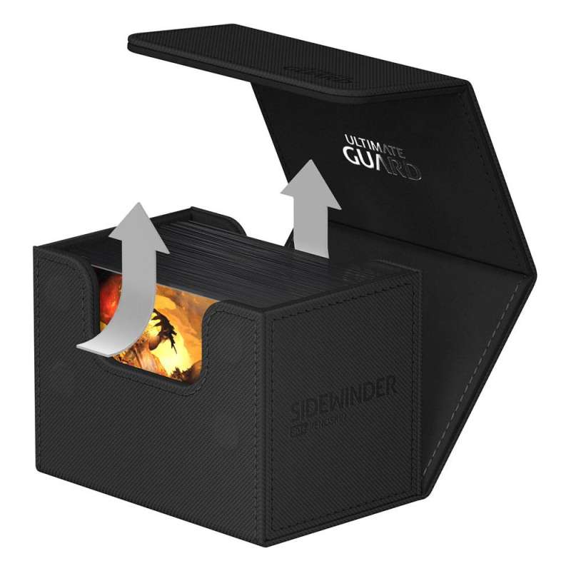 SPOTT-GR Ultimate Guard Sidewinder 80+ Xenoskin - Black