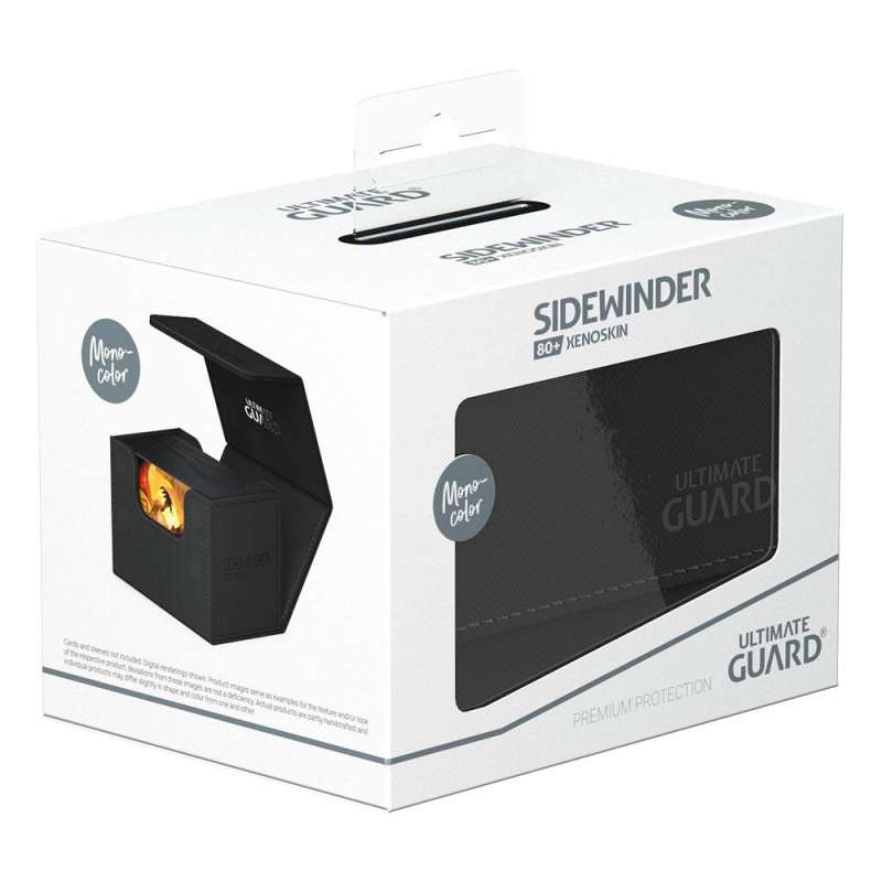 SPOTT-GR Ultimate Guard Sidewinder 80+ Xenoskin - Black