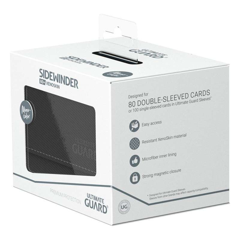 SPOTT-GR Ultimate Guard Sidewinder 80+ Xenoskin - Black