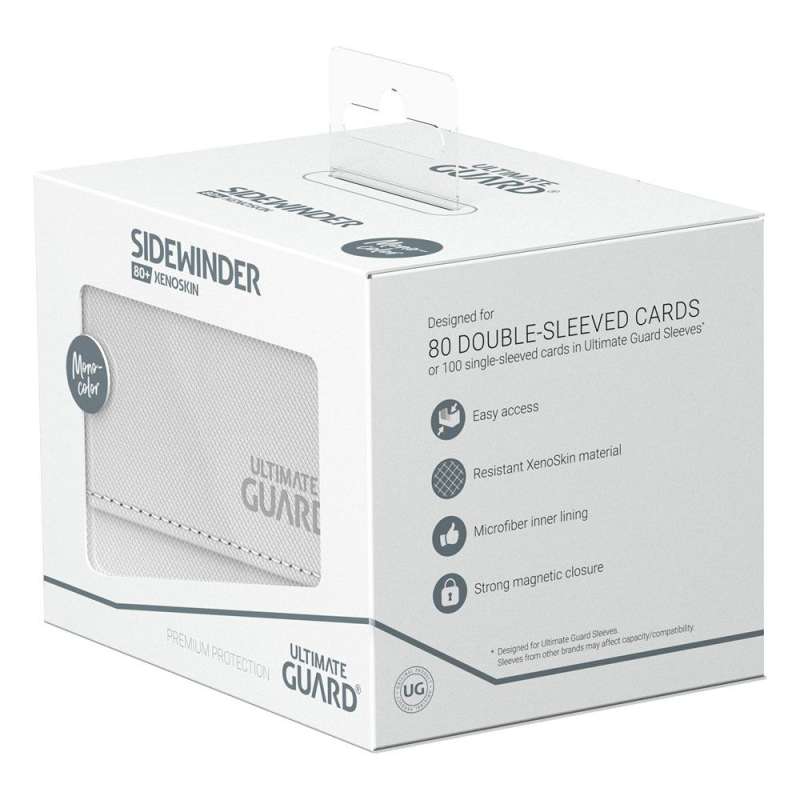 SPOTT-GR Ultimate Guard Sidewinder 80+ Xenoskin - White