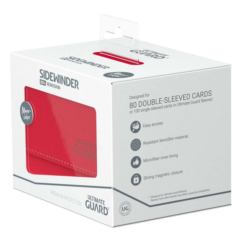SPOTT-GR Ultimate Guard Sidewinder 80+ Xenoskin - Red