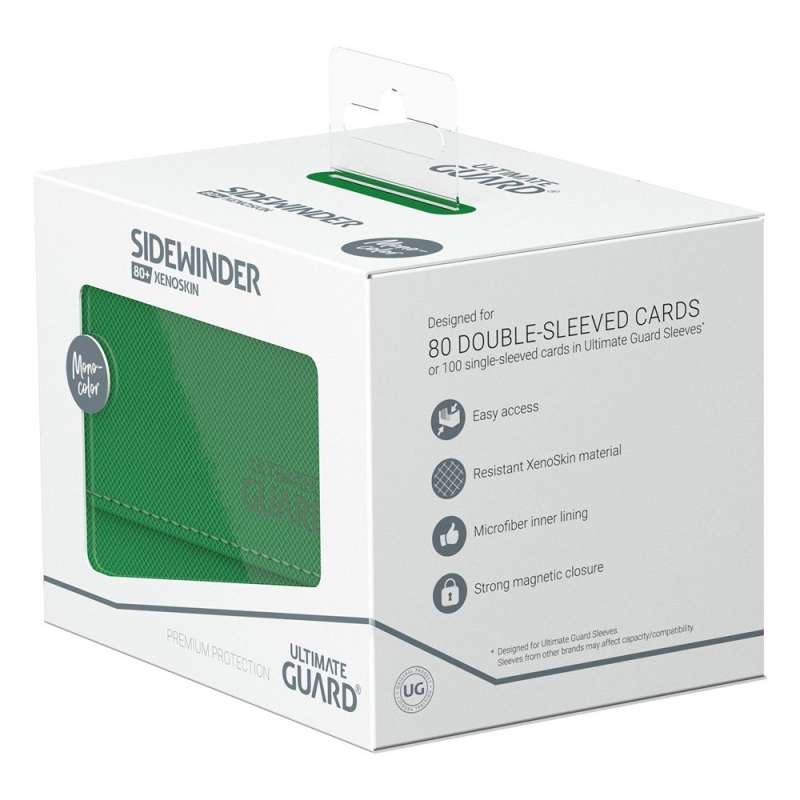 SPOTT-GR Ultimate Guard Sidewinder 80+ Xenoskin - Green