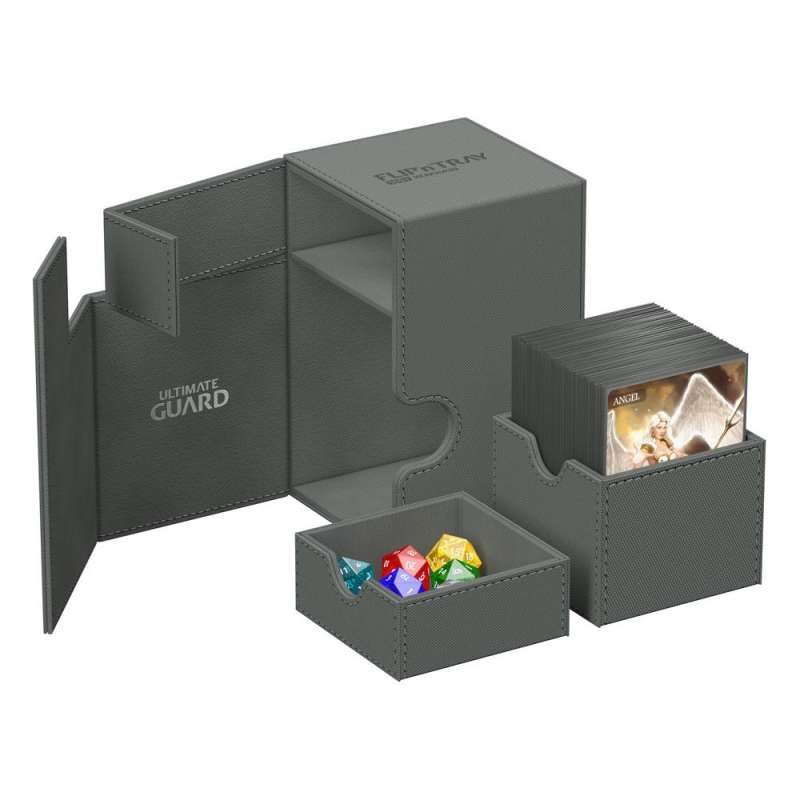 SPOTT-GR Ultimate Guard Flip'n'Tray 100+ Xenoskin - Grey