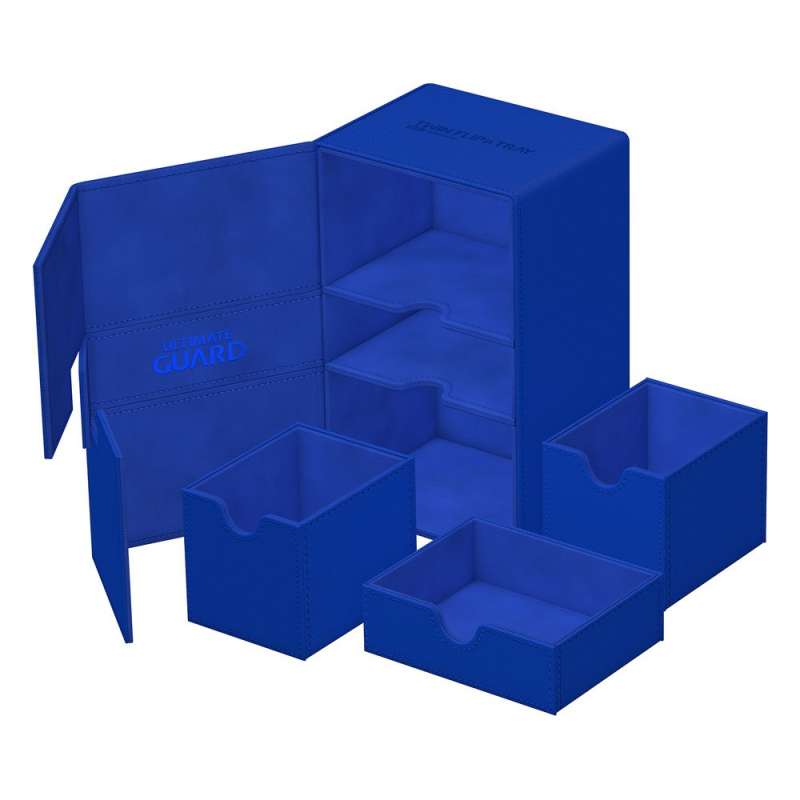 SPOTT-GR Ultimate Guard Twin Flip'n'Tray 160+ Xenoskin - Blue