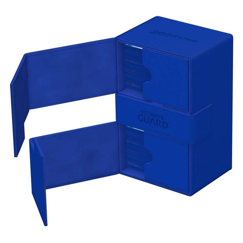 SPOTT-GR Ultimate Guard Twin Flip'n'Tray 160+ Xenoskin - Blue
