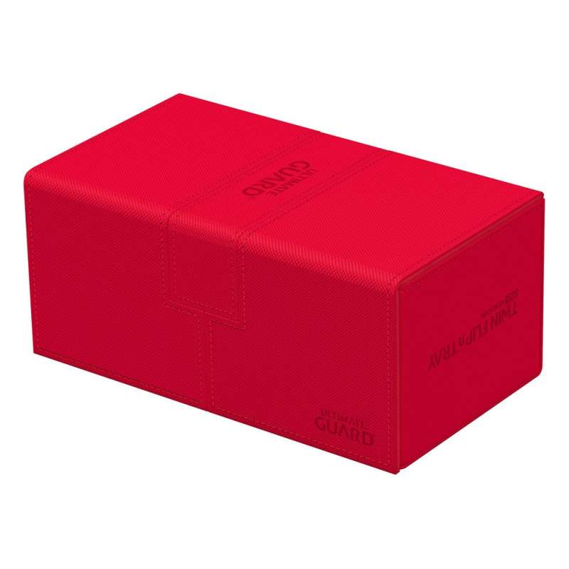 SPOTT-GR Ultimate Guard Twin Flip'n'Tray 200+ Xenoskin - Red