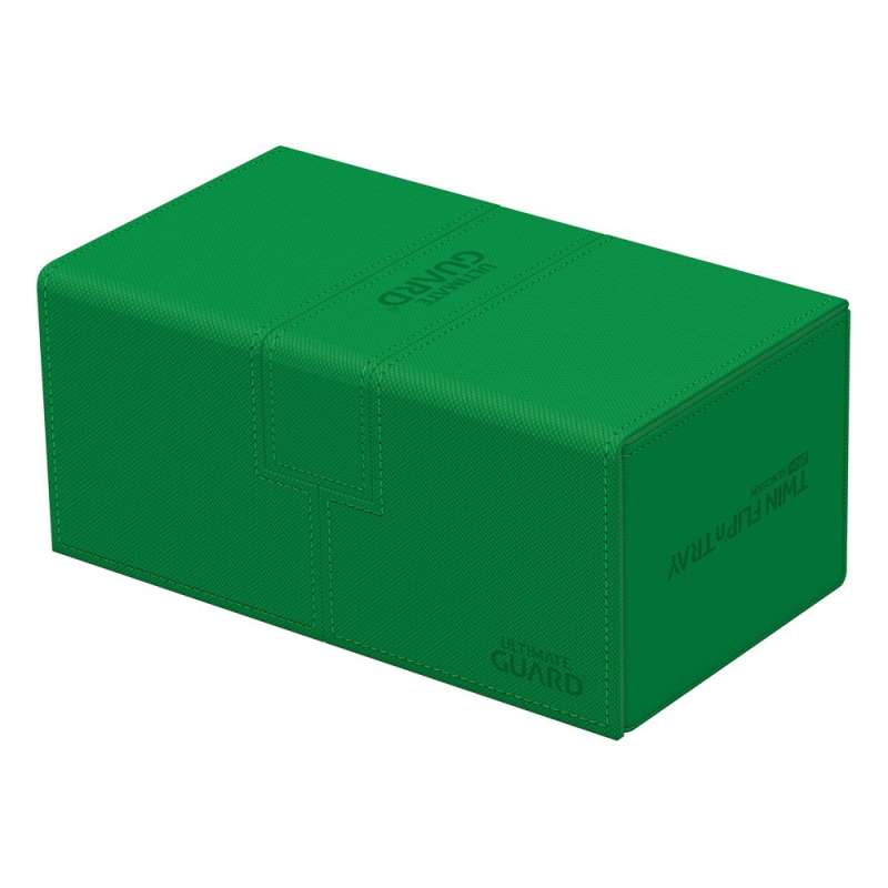 SPOTT-GR Ultimate Guard Twin Flip'n'Tray 200+ Xenoskin - Green