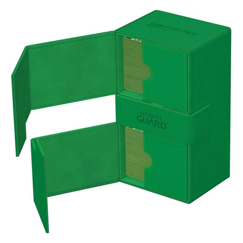 SPOTT-GR Ultimate Guard Twin Flip'n'Tray 200+ Xenoskin - Green