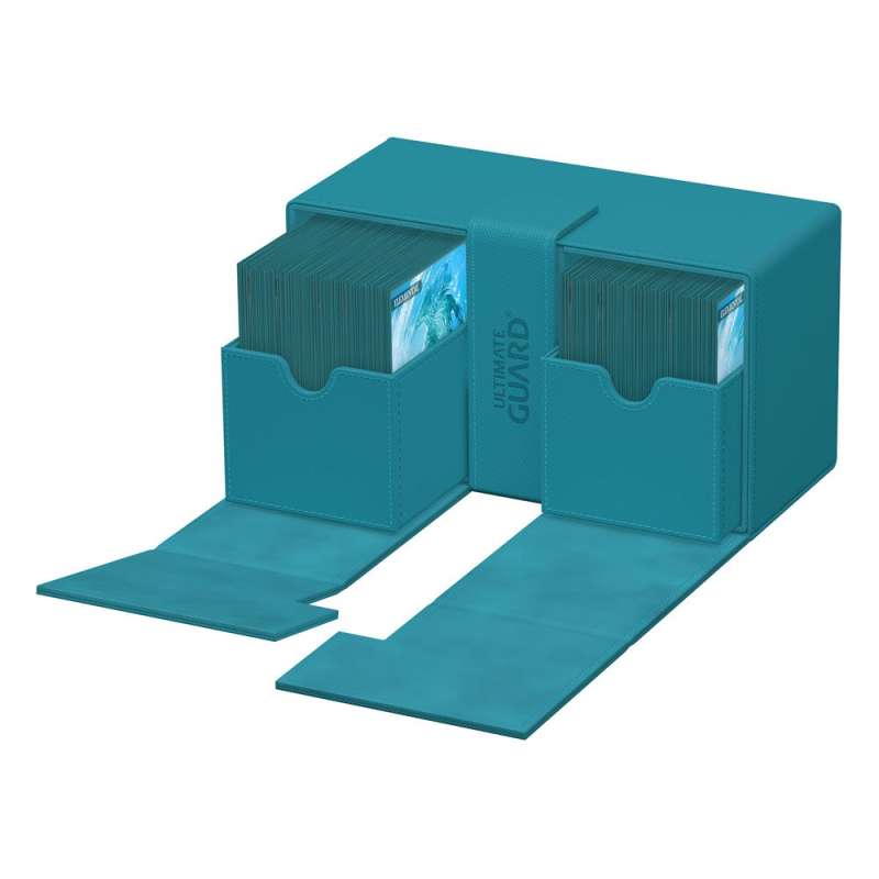 SPOTT-GR Ultimate Guard Twin Flip'n'Tray 200+ Xenoskin - Petrol