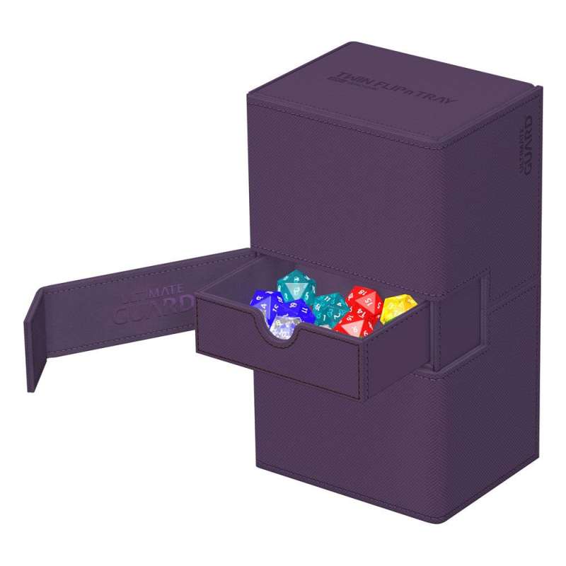 SPOTT-GR Ultimate Guard Twin Flip'n'Tray 200+ Xenoskin - Purple