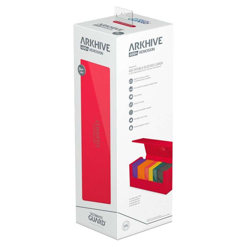 SPOTT-GR Ultimate Guard Arkhive 400+ Xenoskin - Red