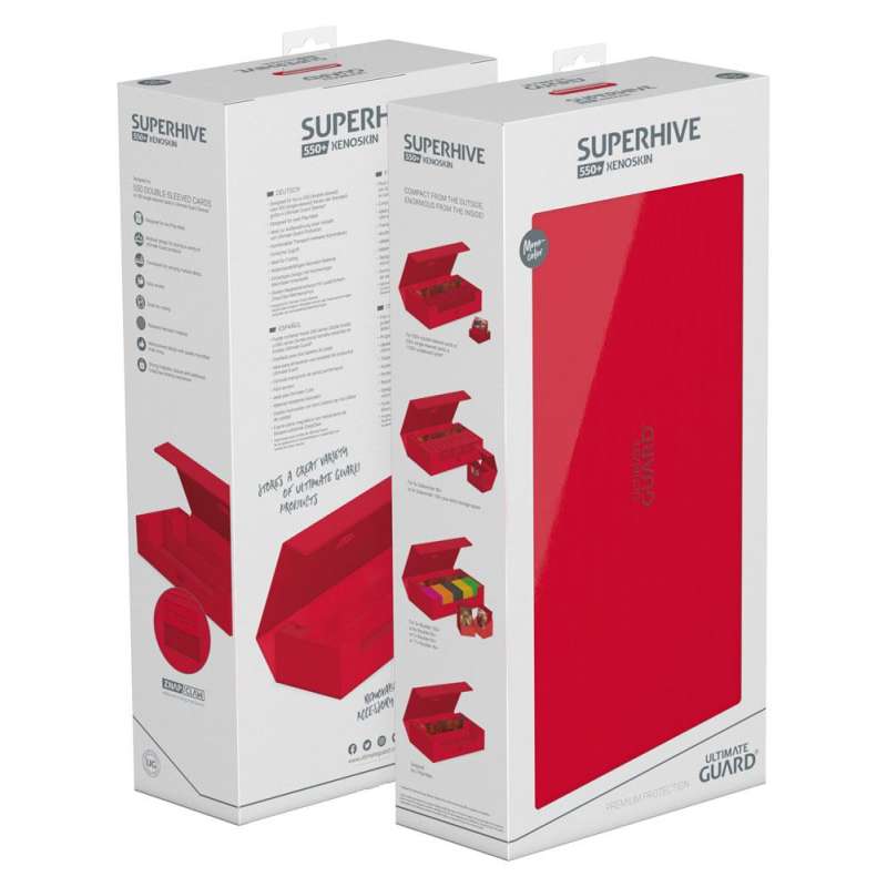 SPOTT-GR Ultimate Guard Superhive 550+ Xenoskin - Red