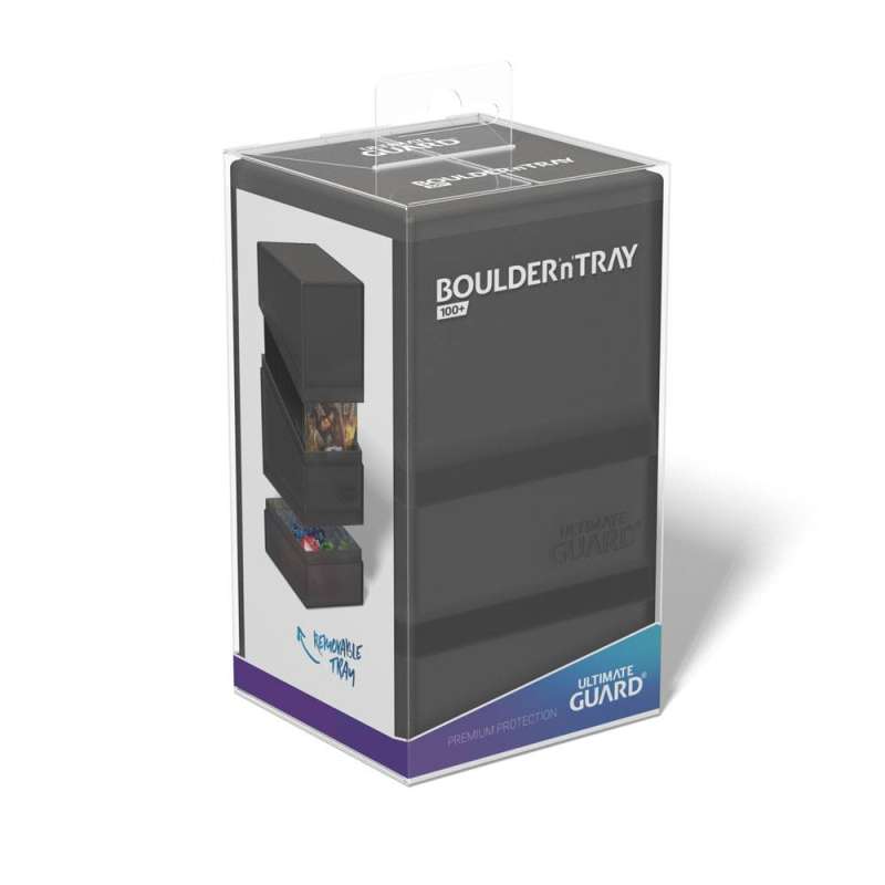 SPOTT-GR Ultimate Guard Boulder'n'Tray 100+ - Onyx