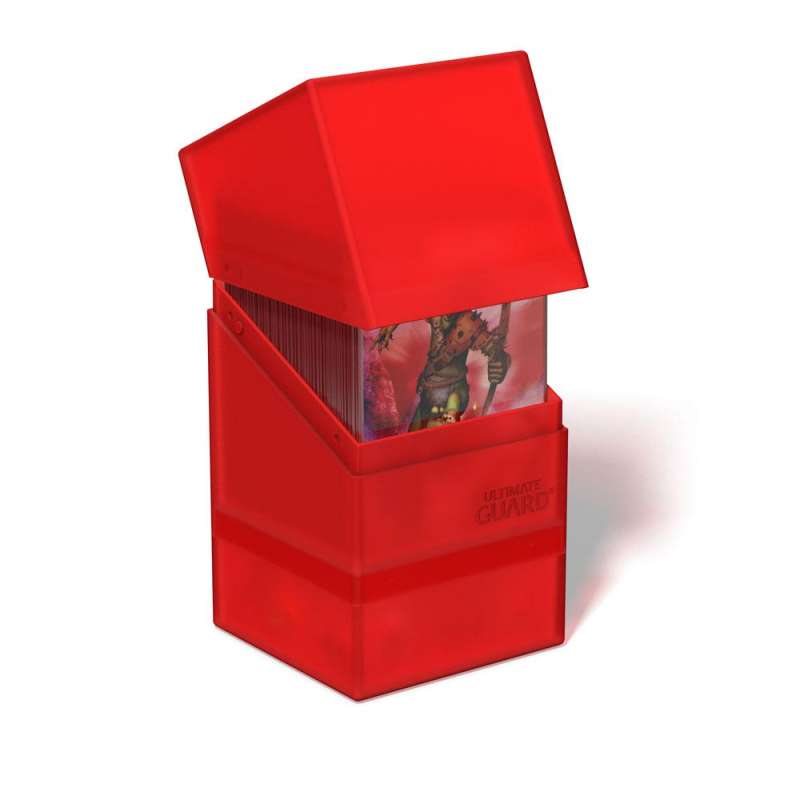SPOTT-GR Ultimate Guard Boulder'n'Tray 100+ - Ruby