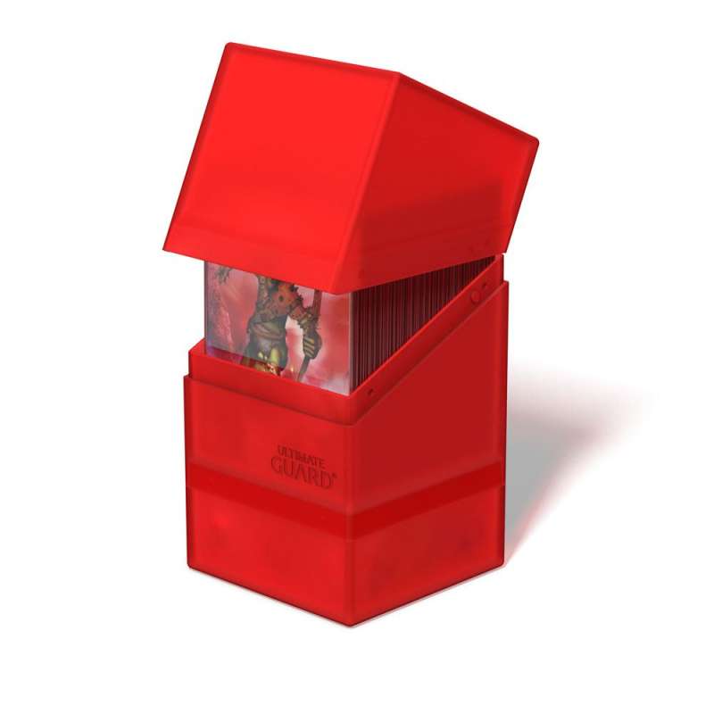 SPOTT-GR Ultimate Guard Boulder'n'Tray 100+ - Ruby