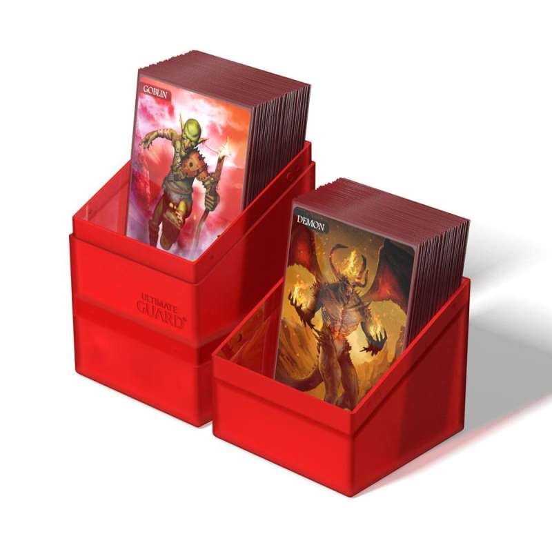 SPOTT-GR Ultimate Guard Boulder'n'Tray 100+ - Ruby