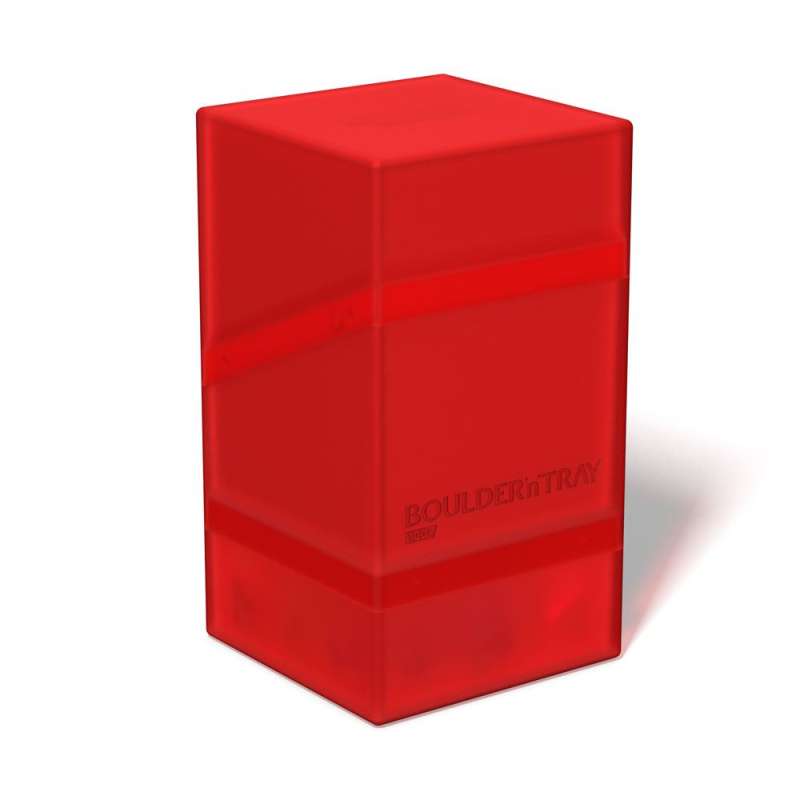 SPOTT-GR Ultimate Guard Boulder'n'Tray 100+ - Ruby