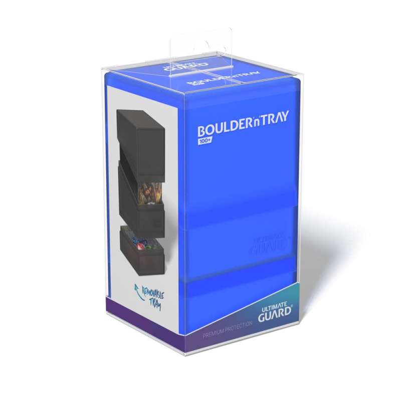 SPOTT-GR Ultimate Guard Boulder'n'Tray 100+ - Sapphire