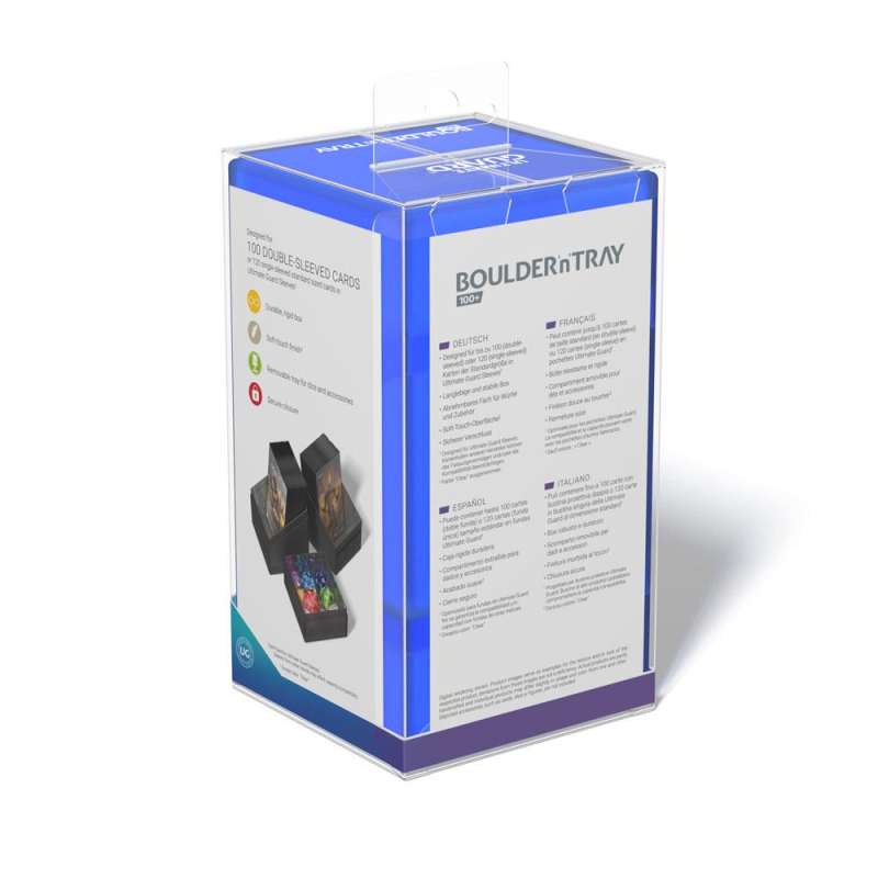 SPOTT-GR Ultimate Guard Boulder'n'Tray 100+ - Sapphire