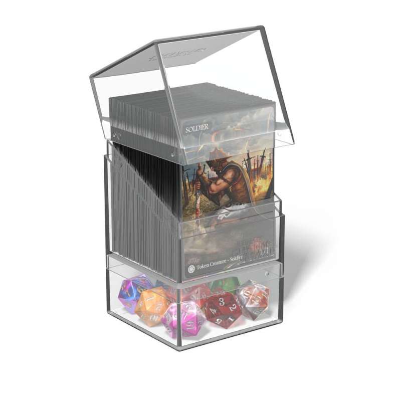SPOTT-GR Ultimate Guard Boulder'n'Tray 100+ - Clear