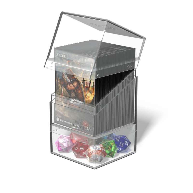 SPOTT-GR Ultimate Guard Boulder'n'Tray 100+ - Clear