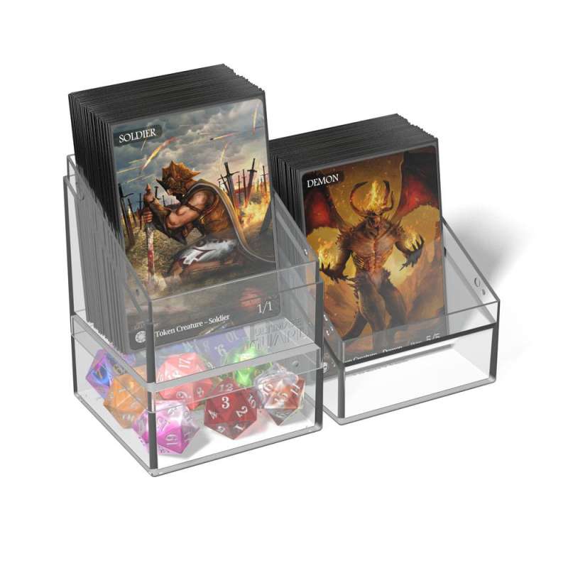 SPOTT-GR Ultimate Guard Boulder'n'Tray 100+ - Clear