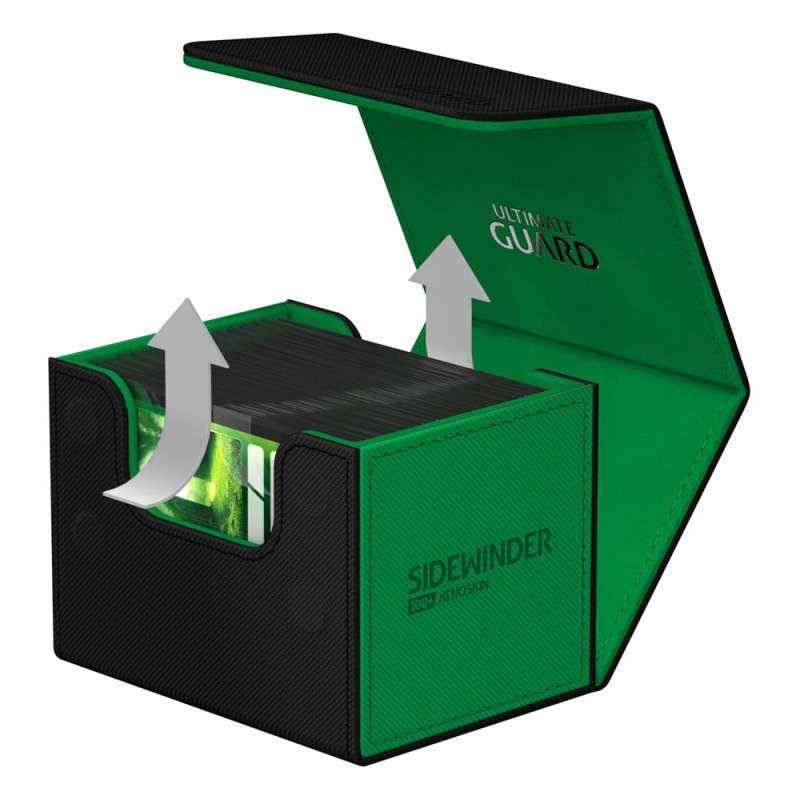 SPOTT-GR Ultimate Guard Sidewinder 100+ Xenoskin Synergy - Black/Green