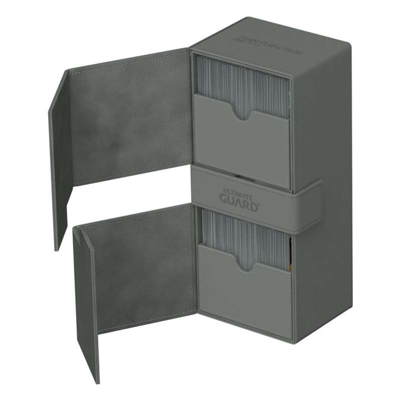 SPOTT-GR Ultimate Guard Twin Flip'n'Tray 266+ Xenoskin - Grey