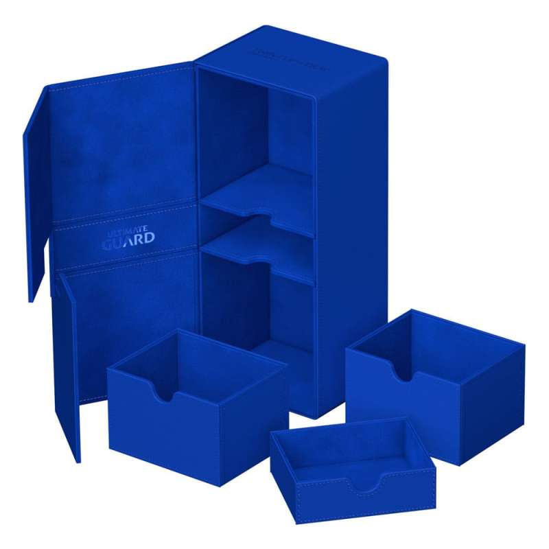 SPOTT-GR Ultimate Guard Twin Flip'n'Tray 266+ Xenoskin - Blue