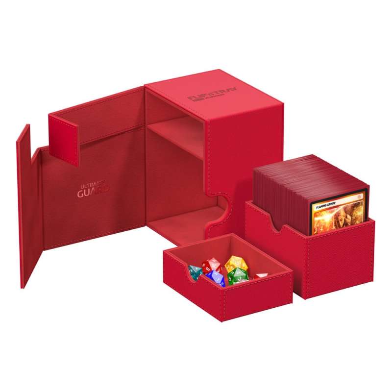 SPOTT-GR Ultimate Guard Flip'n'Tray 133+ Xenoskin - Red