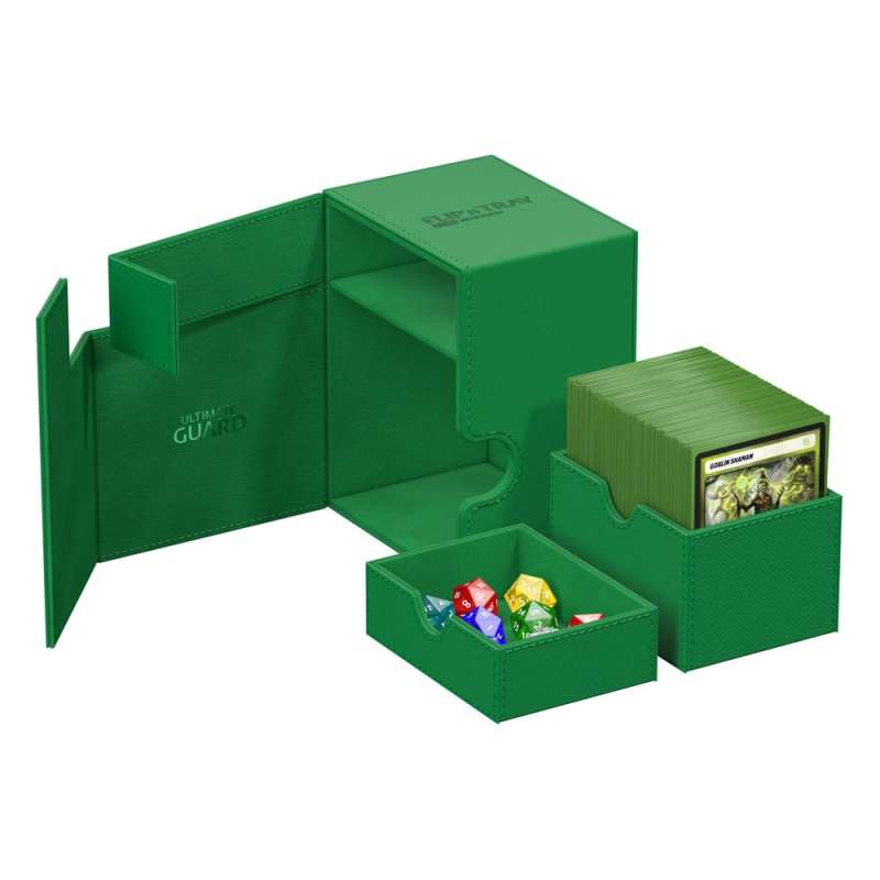 SPOTT-GR Ultimate Guard Flip'n'Tray 133+ Xenoskin - Green