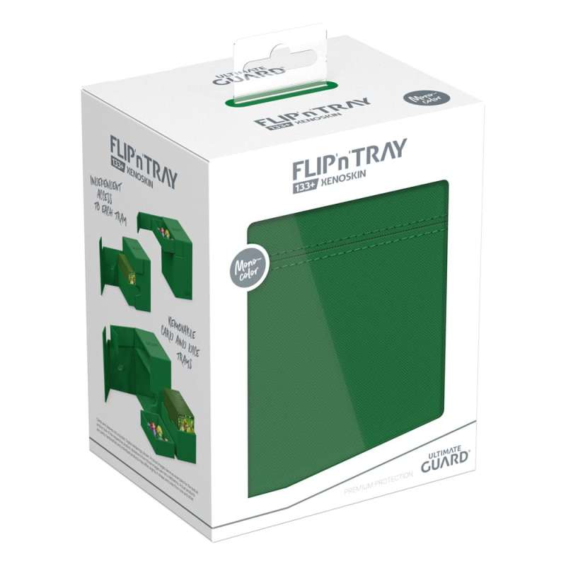 SPOTT-GR Ultimate Guard Flip'n'Tray 133+ Xenoskin - Green