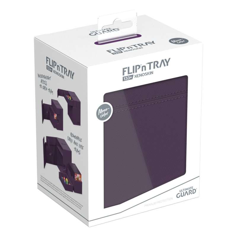 SPOTT-GR Ultimate Guard Flip'n'Tray 133+ Xenoskin - Purple