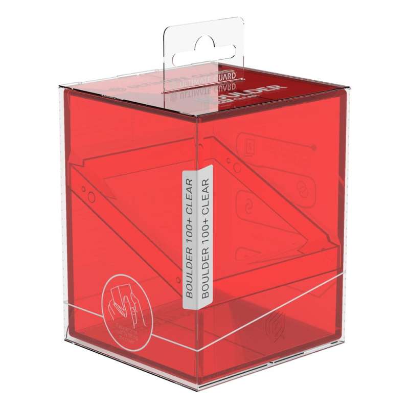SPOTT-GR Ultimate Guard Boulder 100+ Clear - Ruby