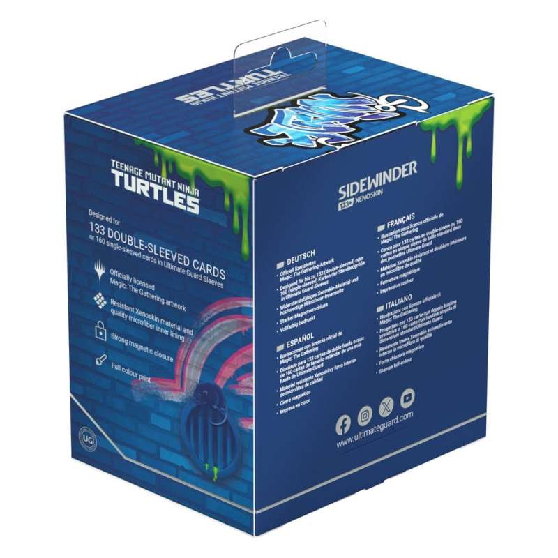 SPOTT-GR Ultimate Guard Sidewinder 133+ Xenoskin Magic: The Gathering | Teenage Mutant Ninja Turtles - Sewer Walls