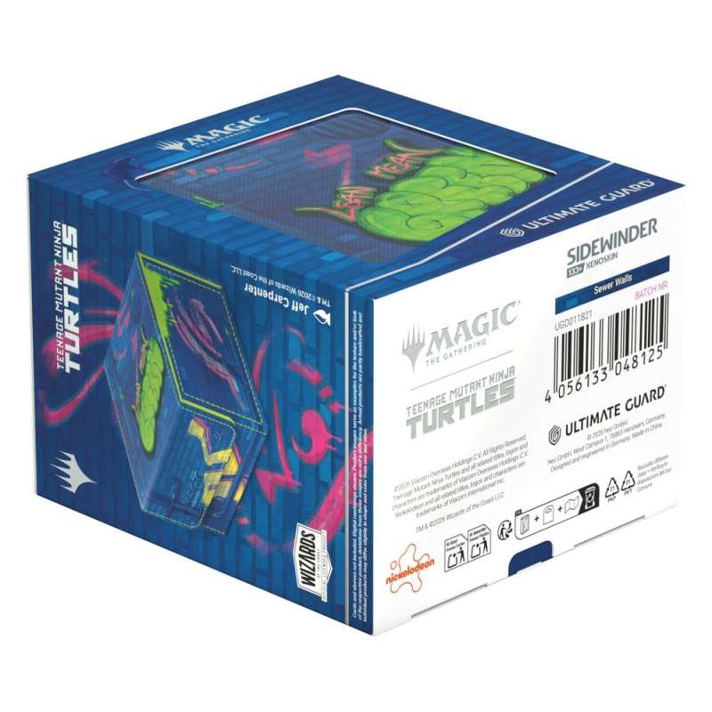 SPOTT-GR Ultimate Guard Sidewinder 133+ Xenoskin Magic: The Gathering | Teenage Mutant Ninja Turtles - Sewer Walls